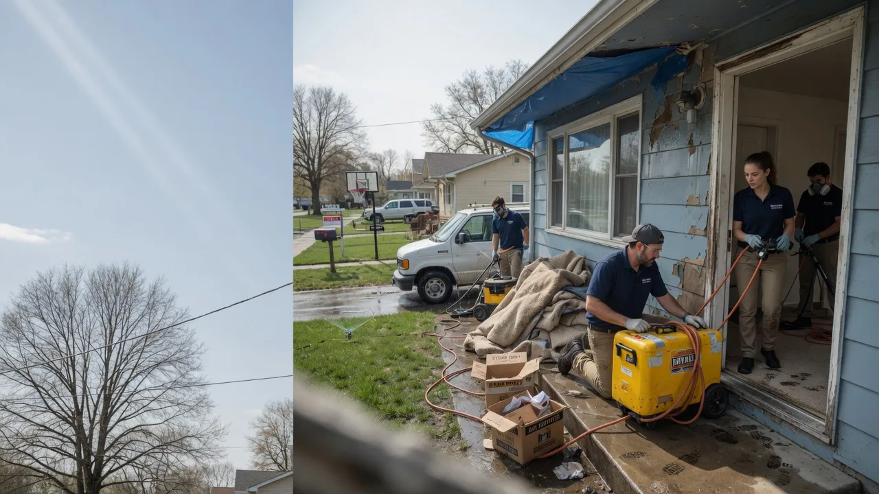 Basement Flood Cleanup in Toddville, MD near me